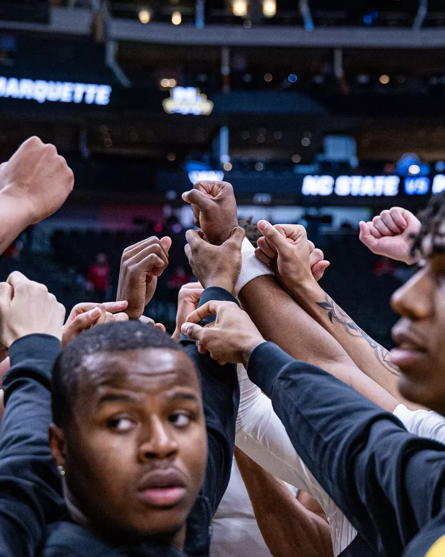 No. 2 seed Marquette Basketball falls to No. 11 seed NC State 67-58 at the American Airlines Center in the NCAA Tournament on Friday March 29, 2024 in Dallas, Texas.