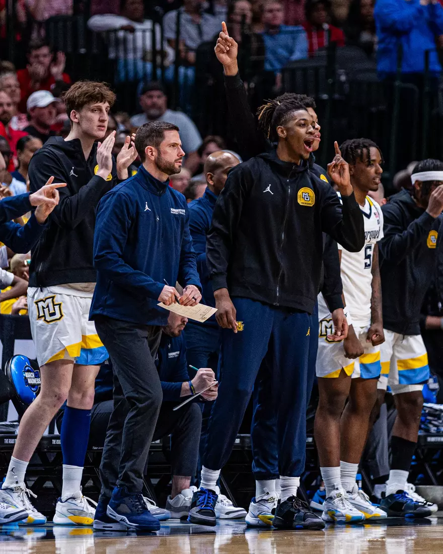 No. 2 seed Marquette Basketball falls to No. 11 seed NC State 67-58 at the American Airlines Center in the NCAA Tournament on Friday March 29, 2024 in Dallas, Texas.