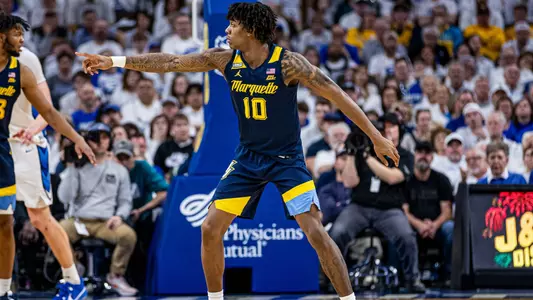 No. 5 Marquette fell to No. 12 Creighton 89-75 at CHI Health Center Omaha on Saturday, March 2, 2024 in Omaha, NE.