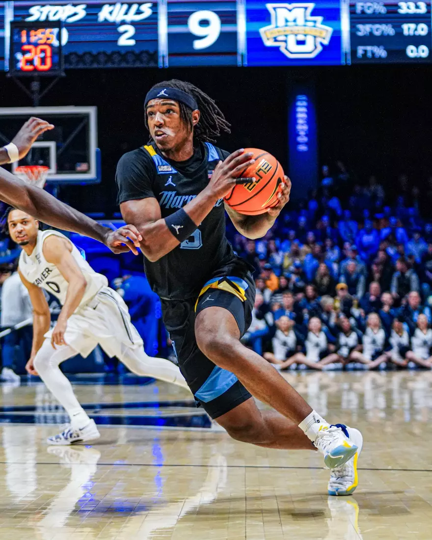 No. 8 Marquette Golden Eagles defeats to Xavier 86-80 at Cintas Center on Saturday March 9, 2024 in Cincinnati, OH..