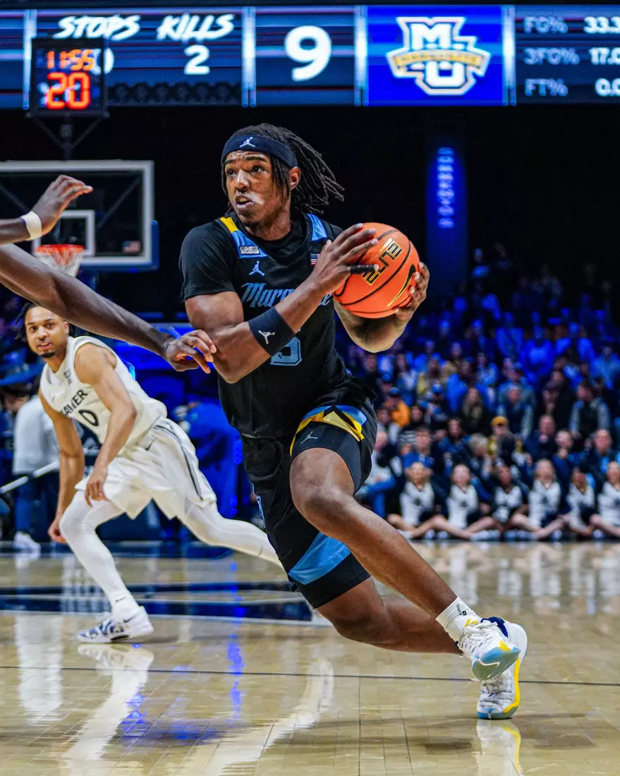 No. 8 Marquette Golden Eagles defeats to Xavier 86-80 at Cintas Center on Saturday March 9, 2024 in Cincinnati, OH..