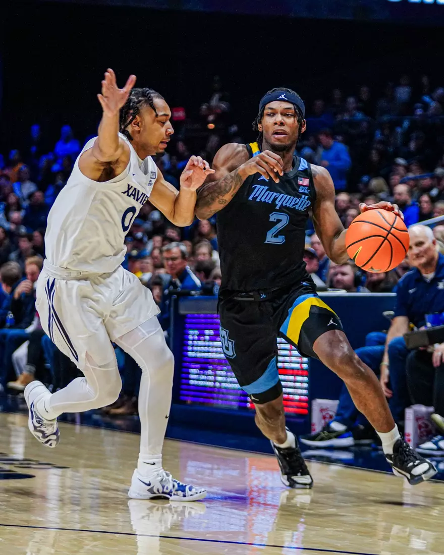 No. 8 Marquette Golden Eagles defeats to Xavier 86-80 at Cintas Center on Saturday March 9, 2024 in Cincinnati, OH..