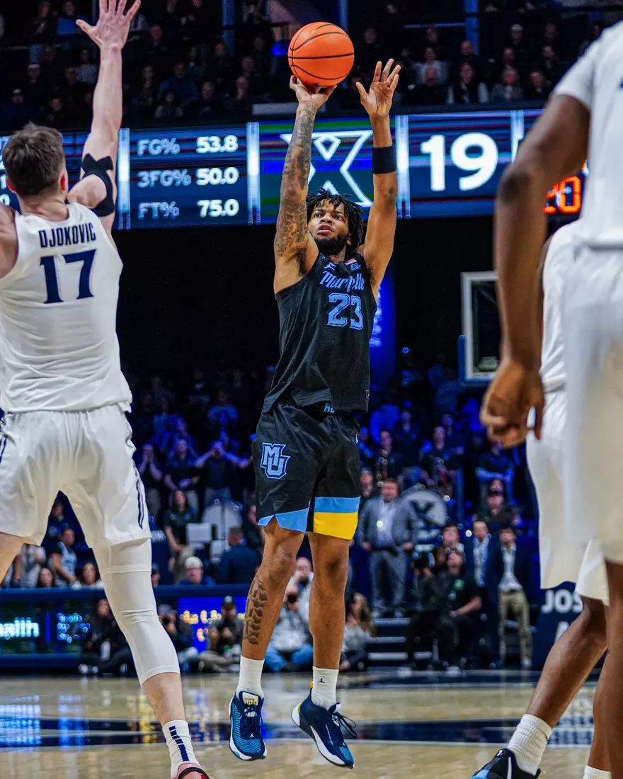 No. 8 Marquette Golden Eagles defeats to Xavier 86-80 at Cintas Center on Saturday March 9, 2024 in Cincinnati, OH..