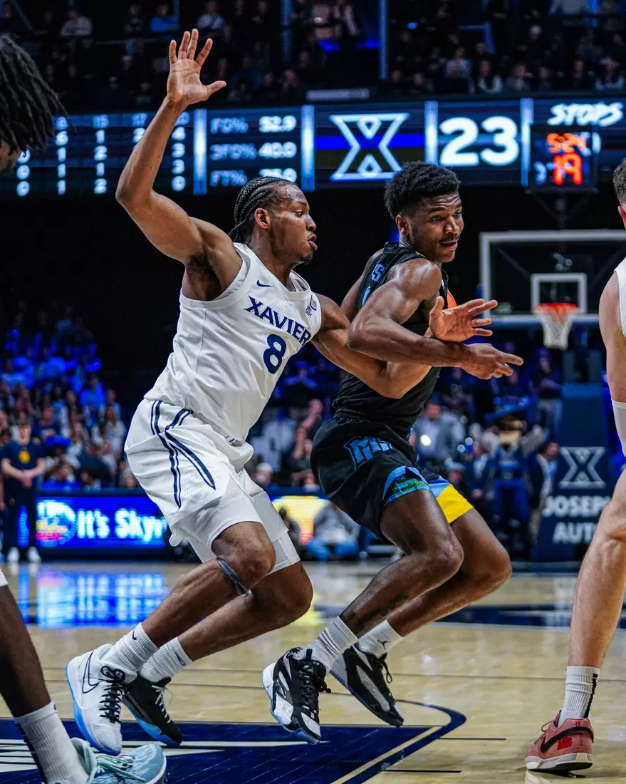 No. 8 Marquette Golden Eagles defeats to Xavier 86-80 at Cintas Center on Saturday March 9, 2024 in Cincinnati, OH..