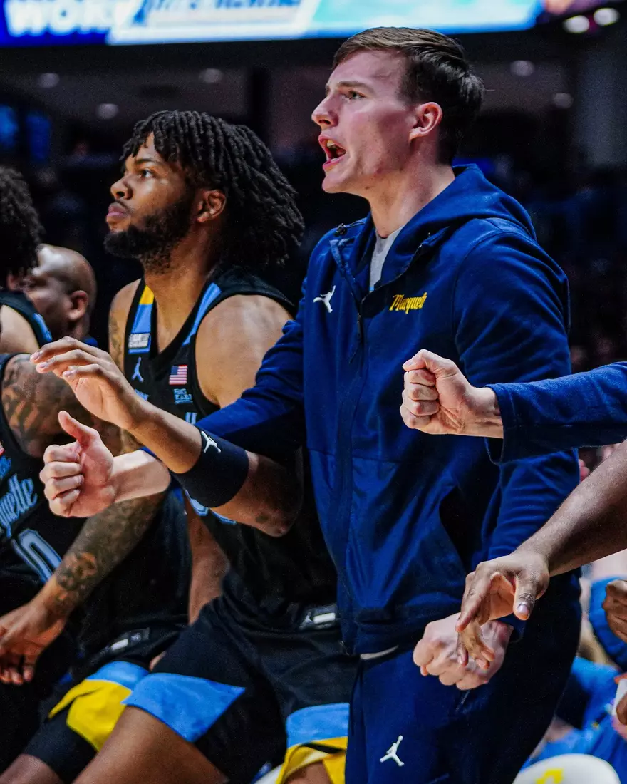 No. 8 Marquette Golden Eagles defeats to Xavier 86-80 at Cintas Center on Saturday March 9, 2024 in Cincinnati, OH..