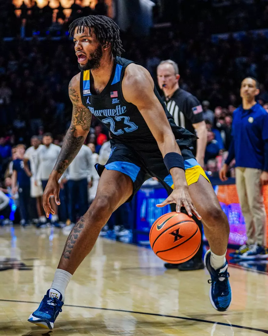 No. 8 Marquette Golden Eagles defeats to Xavier 86-80 at Cintas Center on Saturday March 9, 2024 in Cincinnati, OH..