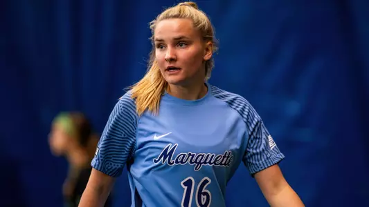 Marquette Women's Soccer defeated Parkside 5-0 in a spring season match on Sunday April 7, 2024 at Valley Fields in Milwaukee, WI