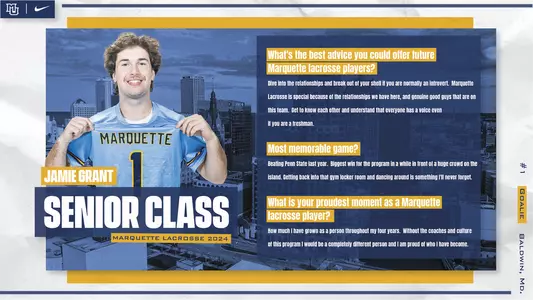 Jamie Grant: Senior Reflections