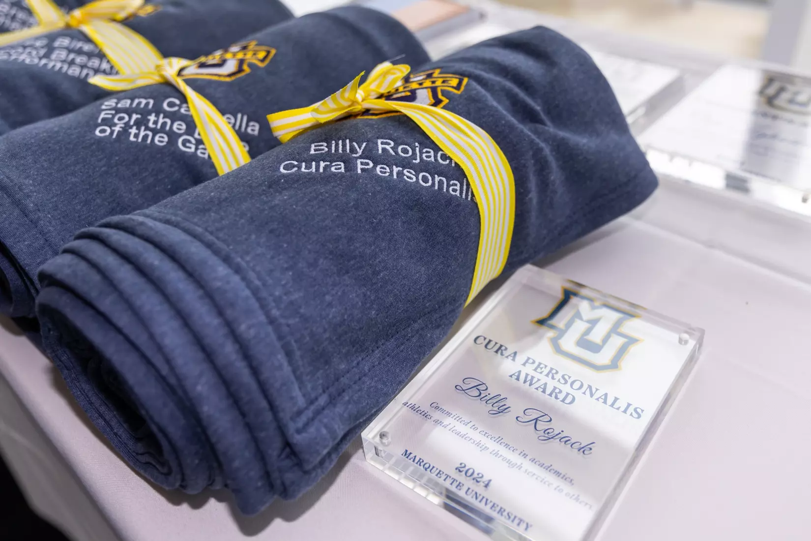 Marquette 2024 Blue & Golden Globes on Sunday April 28, 2024 at Discovery World in Milwaukee, WI