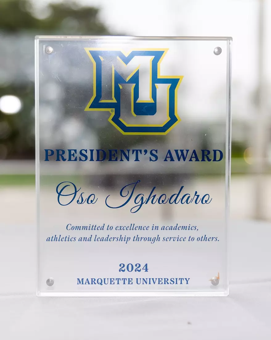 Marquette 2024 Blue & Golden Globes on Sunday April 28, 2024 at Discovery World in Milwaukee, WI