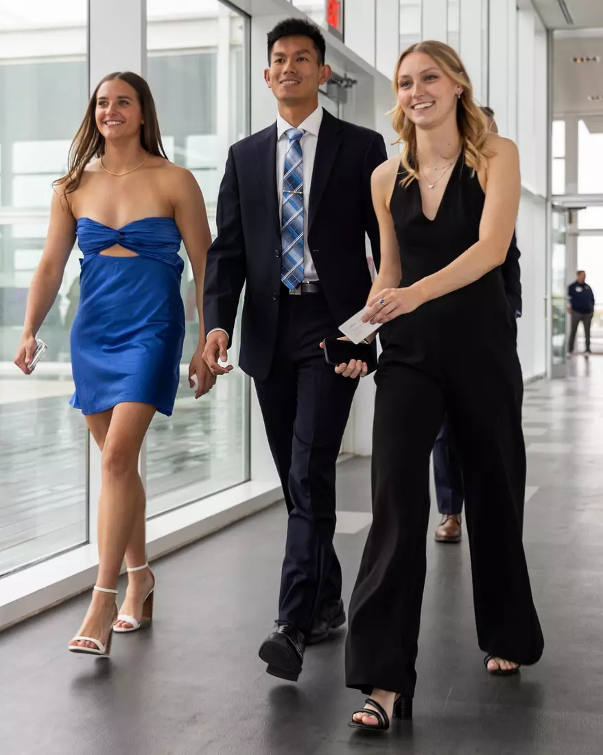 Marquette 2024 Blue & Golden Globes on Sunday April 28, 2024 at Discovery World in Milwaukee, WI