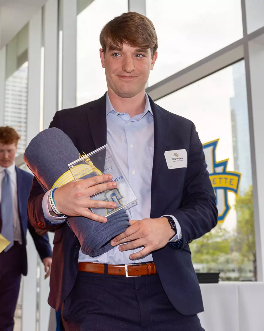 Marquette 2024 Blue & Golden Globes on Sunday April 28, 2024 at Discovery World in Milwaukee, WI