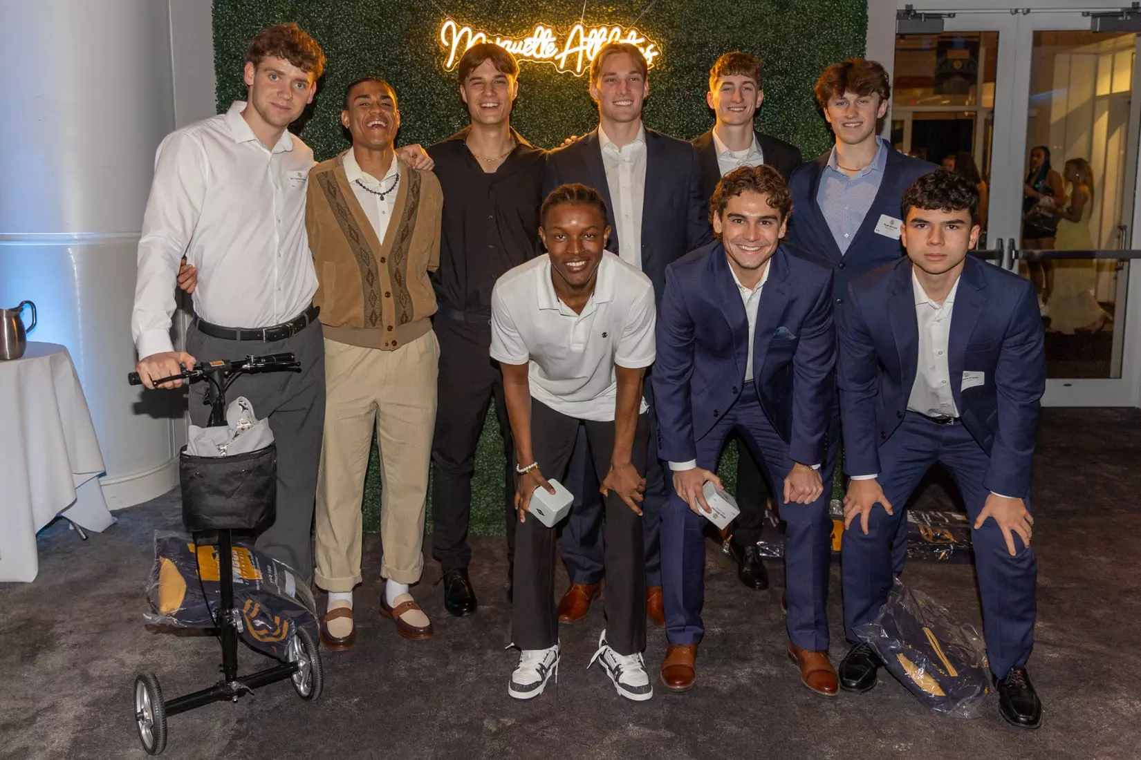 Marquette 2024 Blue & Golden Globes on Sunday April 28, 2024 at Discovery World in Milwaukee, WI