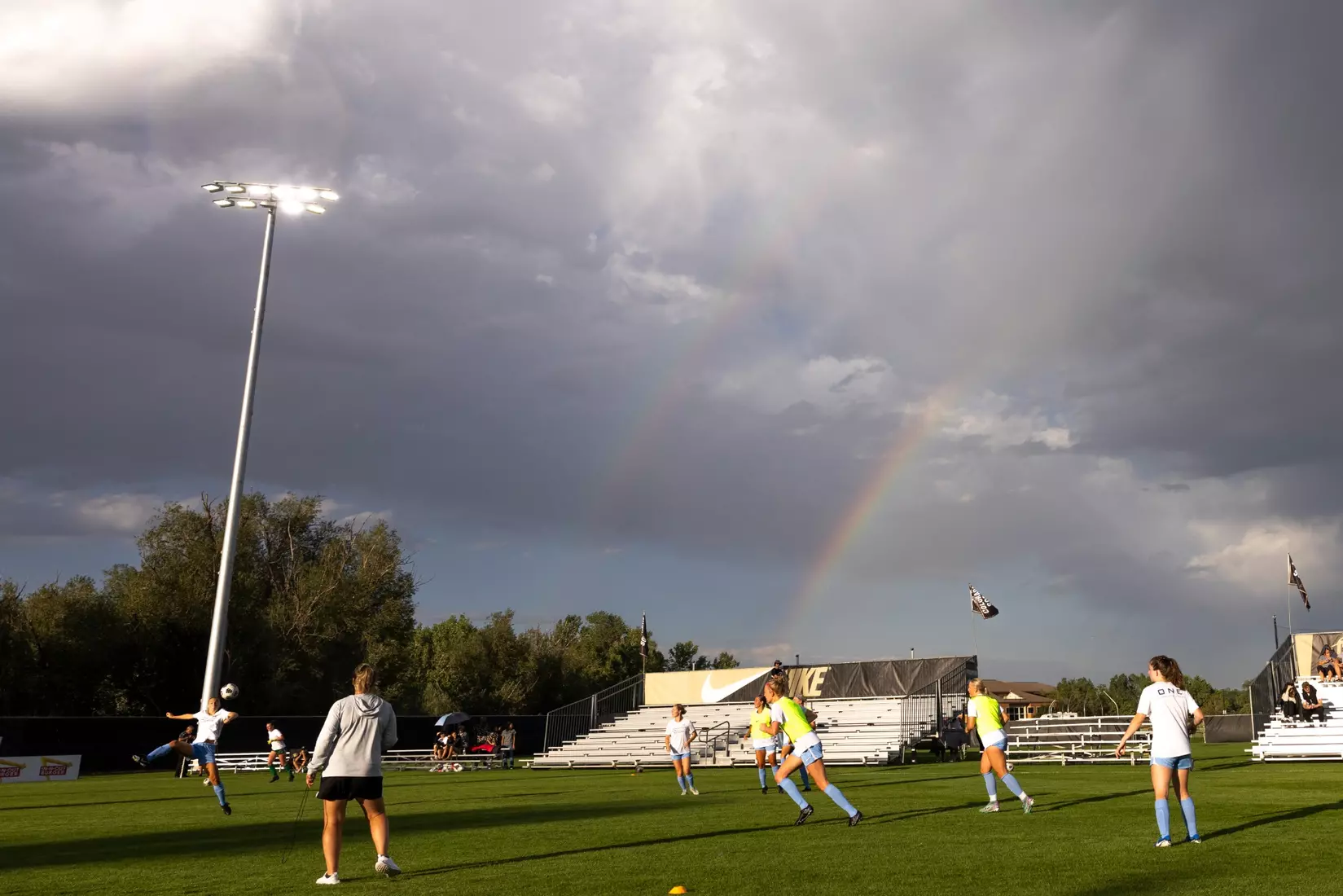 August 15, 2024, Boulder, Colorado: Marquette women’s soccer team take on CU Boulder at Prentup Field in Boulder, Colorado on Thursday, August 15, 2024.  
(Photo by Rachel O’Driscoll)