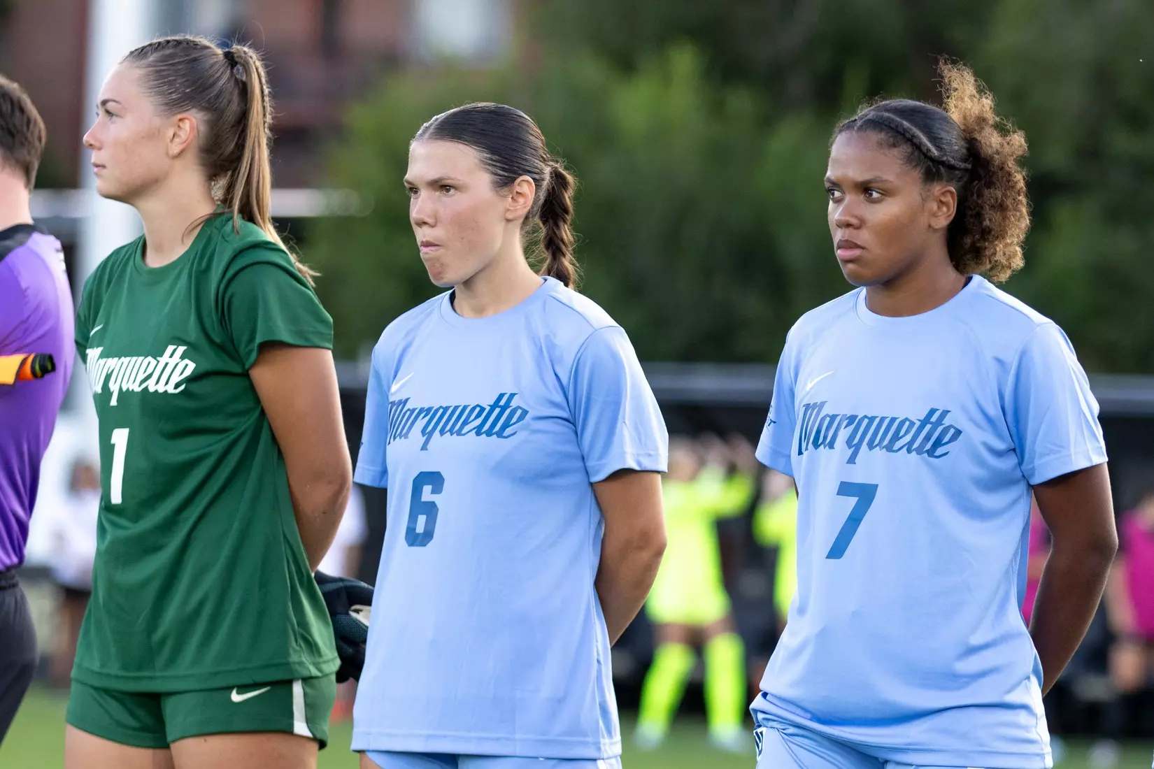 August 15, 2024, Boulder, Colorado: Marquette women’s soccer team take on CU Boulder at Prentup Field in Boulder, Colorado on Thursday, August 15, 2024.  
(Photo by Rachel O’Driscoll)