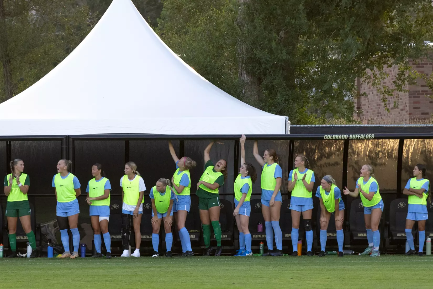 August 15, 2024, Boulder, Colorado: Marquette women’s soccer team take on CU Boulder at Prentup Field in Boulder, Colorado on Thursday, August 15, 2024.  
(Photo by Rachel O’Driscoll)