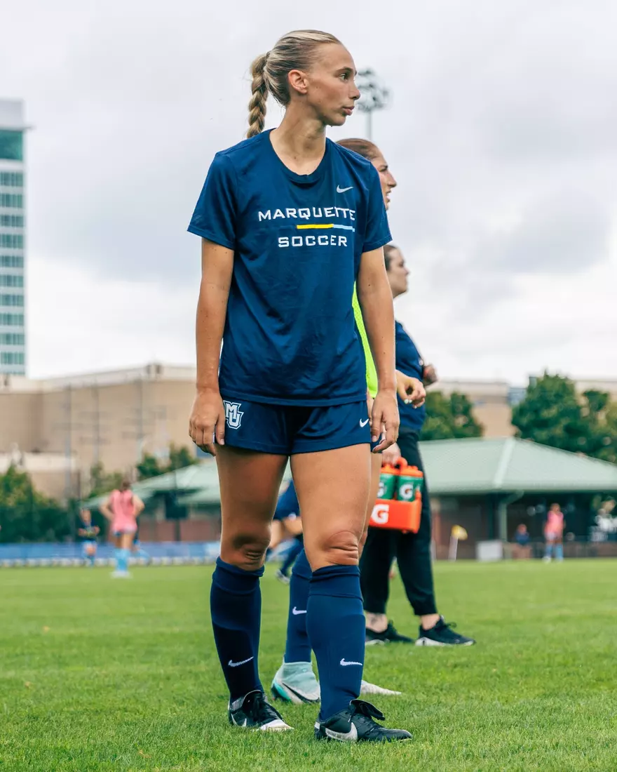 Marquette Women's Soccer tied Kansas City 1-1 on Sunday, August 18, 2024 at Valley Fields in MIlwaukee, Wisconsin.