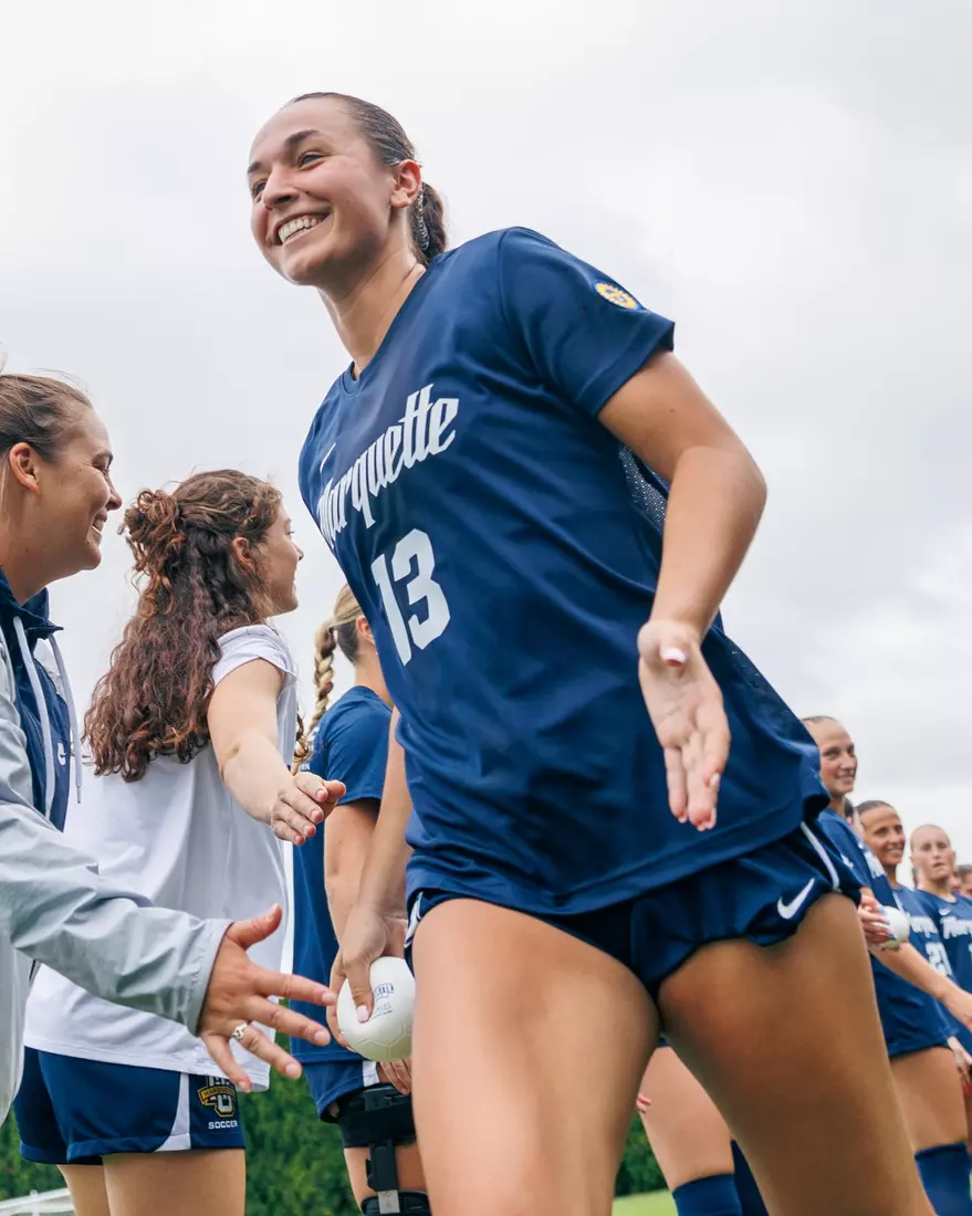 Marquette Women's Soccer tied Kansas City 1-1 on Sunday, August 18, 2024 at Valley Fields in MIlwaukee, Wisconsin.