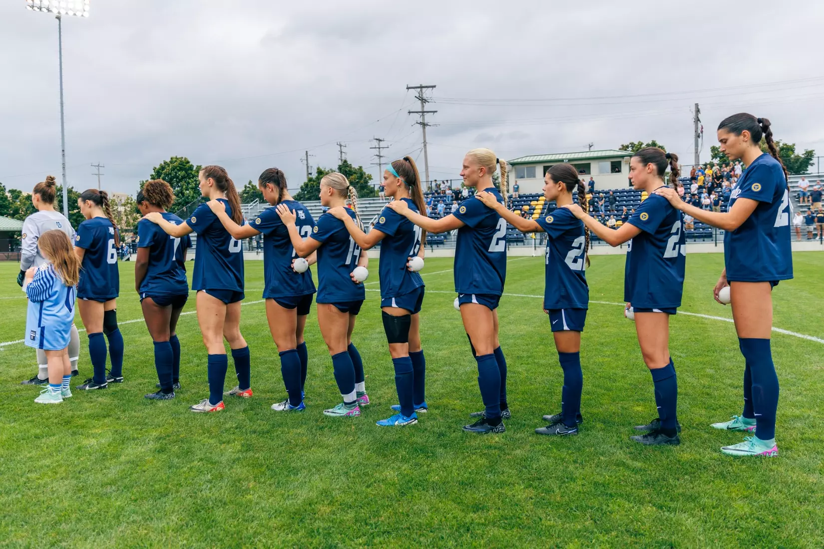 Marquette Women's Soccer tied Kansas City 1-1 on Sunday, August 18, 2024 at Valley Fields in MIlwaukee, Wisconsin.