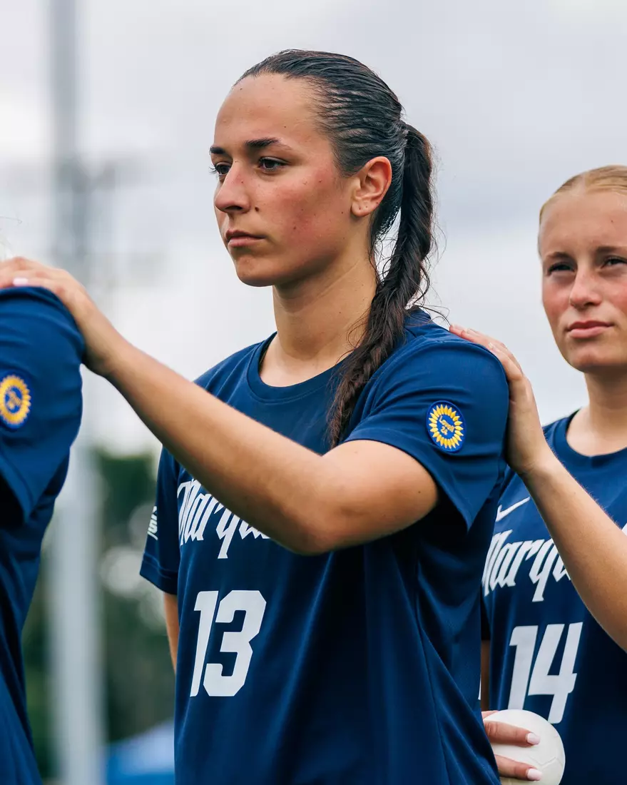 Marquette Women's Soccer tied Kansas City 1-1 on Sunday, August 18, 2024 at Valley Fields in MIlwaukee, Wisconsin.