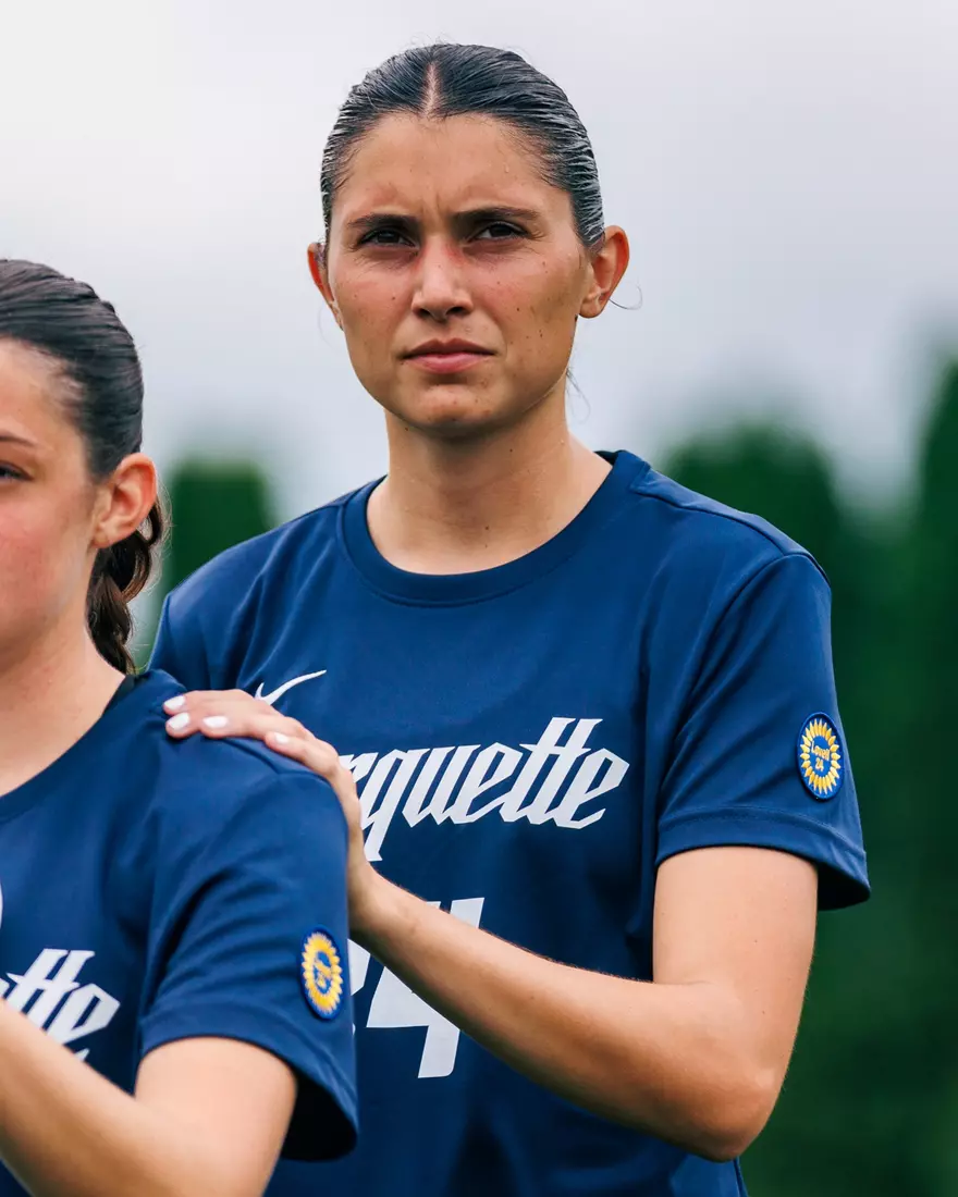 Marquette Women's Soccer tied Kansas City 1-1 on Sunday, August 18, 2024 at Valley Fields in MIlwaukee, Wisconsin.
