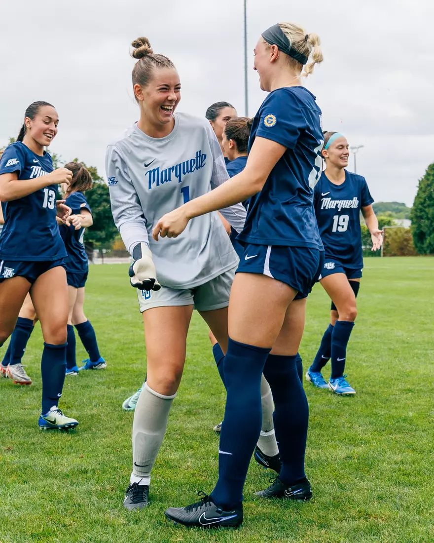 Marquette Women's Soccer tied Kansas City 1-1 on Sunday, August 18, 2024 at Valley Fields in MIlwaukee, Wisconsin.