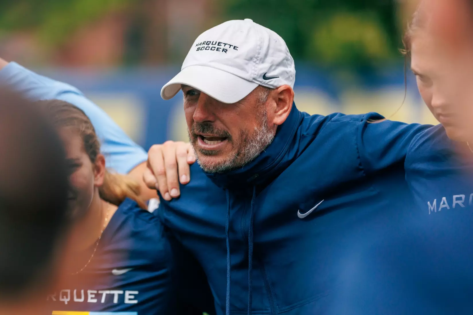 Marquette Women's Soccer tied Kansas City 1-1 on Sunday, August 18, 2024 at Valley Fields in MIlwaukee, Wisconsin.