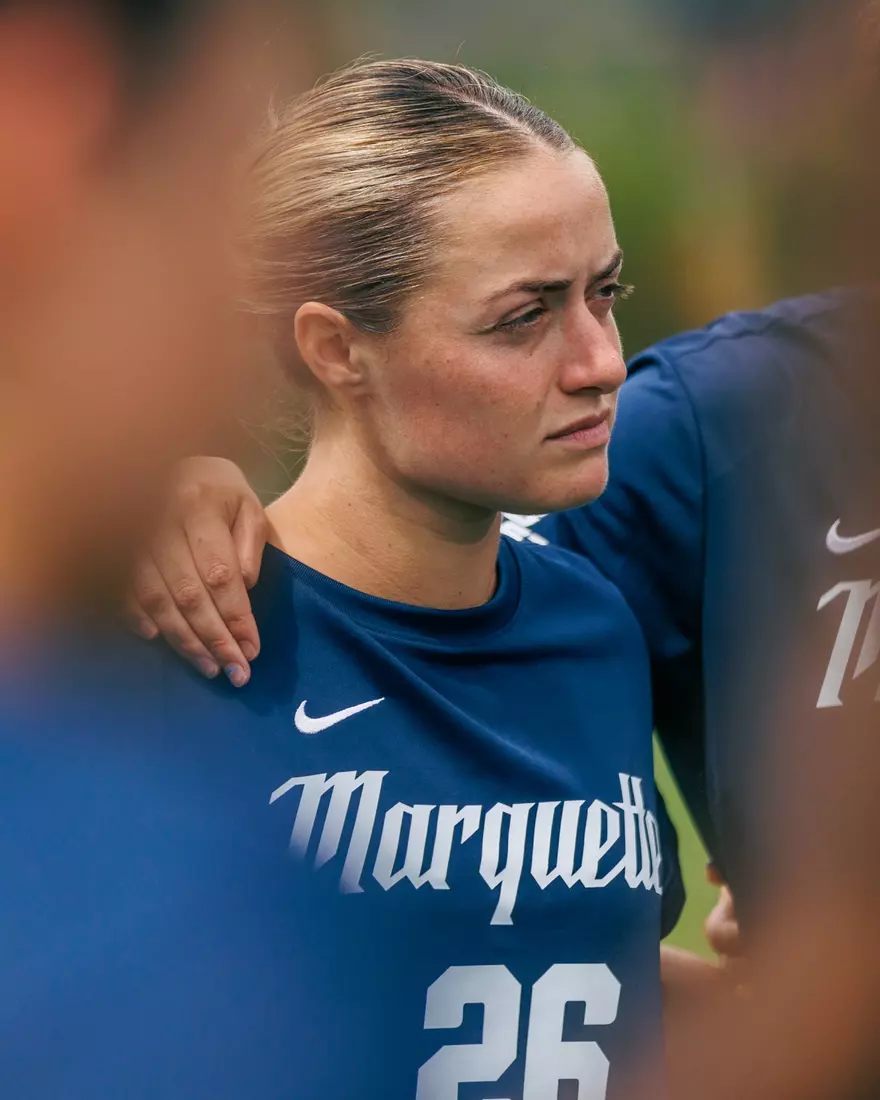 Marquette Women's Soccer tied Kansas City 1-1 on Sunday, August 18, 2024 at Valley Fields in MIlwaukee, Wisconsin.