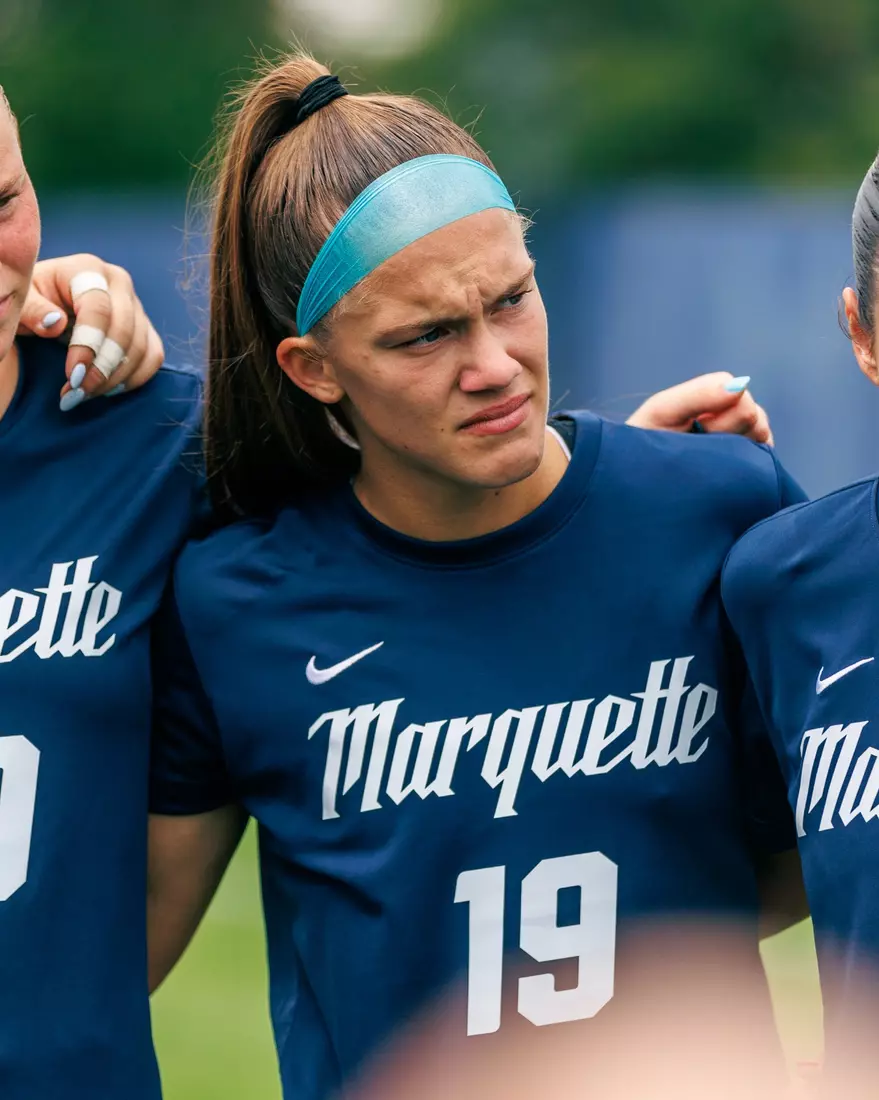 Marquette Women's Soccer tied Kansas City 1-1 on Sunday, August 18, 2024 at Valley Fields in MIlwaukee, Wisconsin.