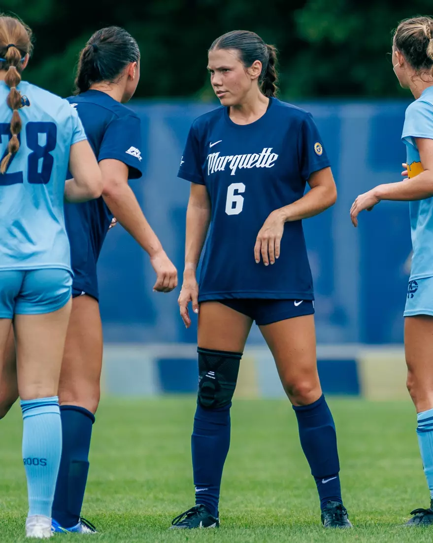 Marquette Women's Soccer tied Kansas City 1-1 on Sunday, August 18, 2024 at Valley Fields in MIlwaukee, Wisconsin.