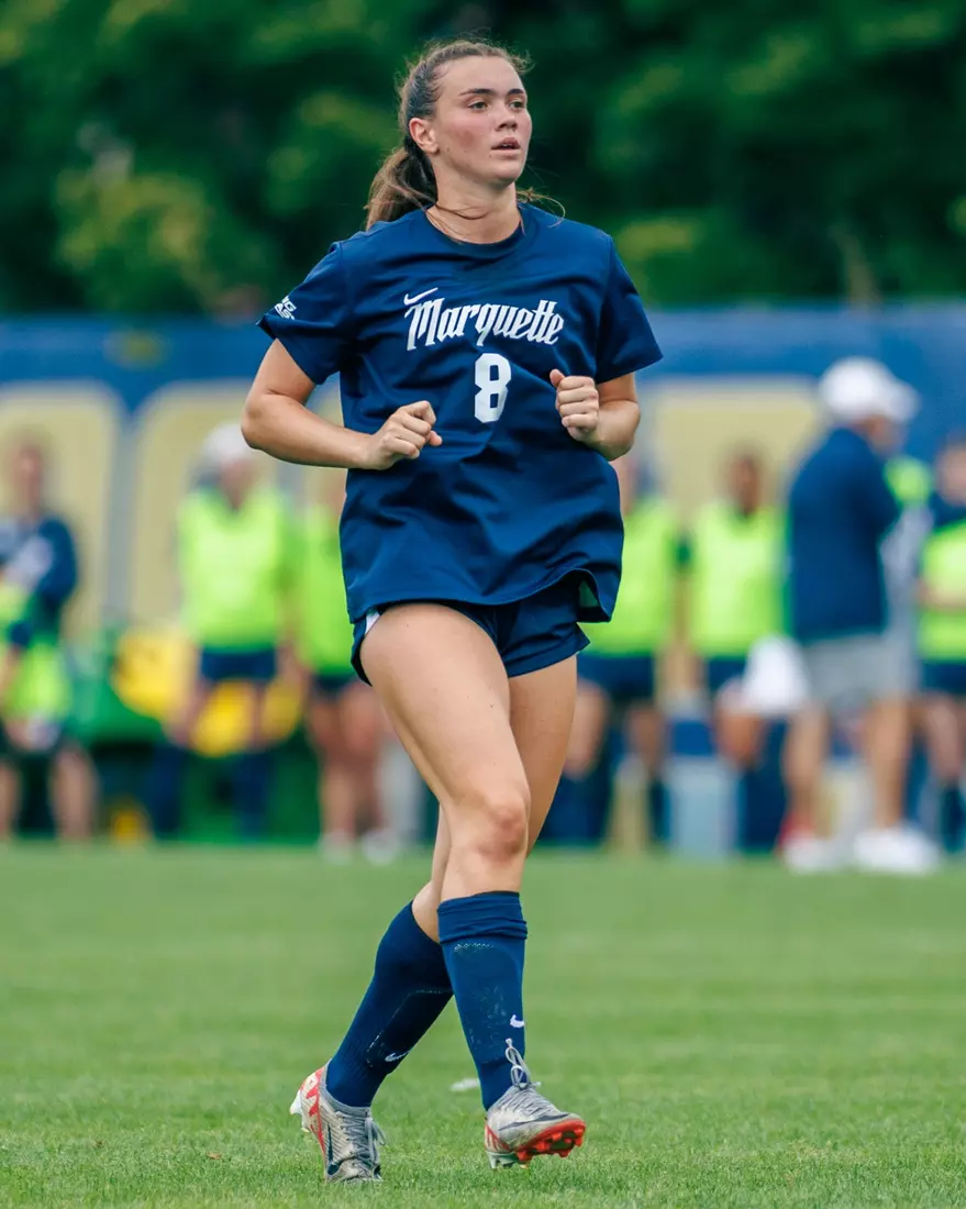 Marquette Women's Soccer tied Kansas City 1-1 on Sunday, August 18, 2024 at Valley Fields in MIlwaukee, Wisconsin.
