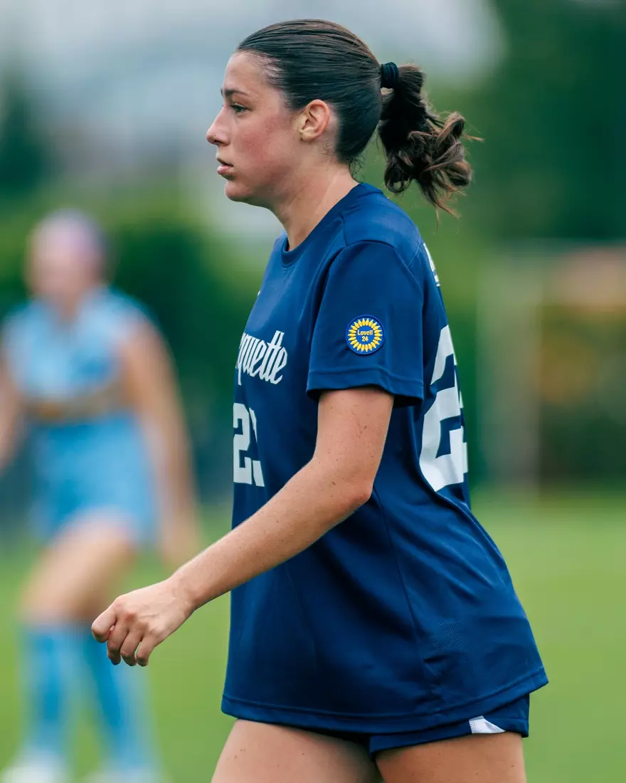 Marquette Women's Soccer tied Kansas City 1-1 on Sunday, August 18, 2024 at Valley Fields in MIlwaukee, Wisconsin.