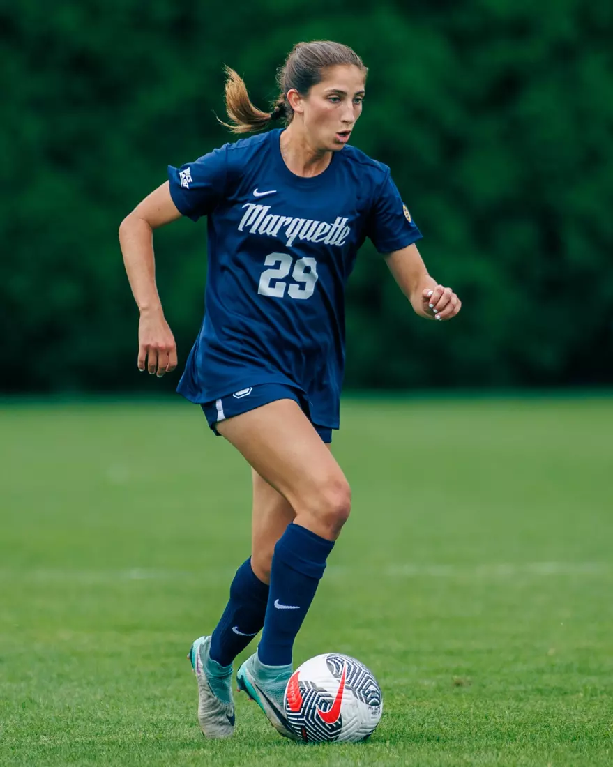 Marquette Women's Soccer tied Kansas City 1-1 on Sunday, August 18, 2024 at Valley Fields in MIlwaukee, Wisconsin.
