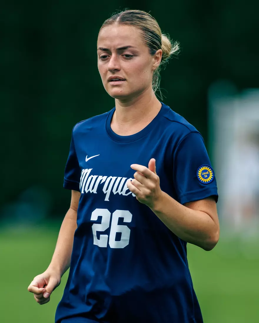 Marquette Women's Soccer tied Kansas City 1-1 on Sunday, August 18, 2024 at Valley Fields in MIlwaukee, Wisconsin.