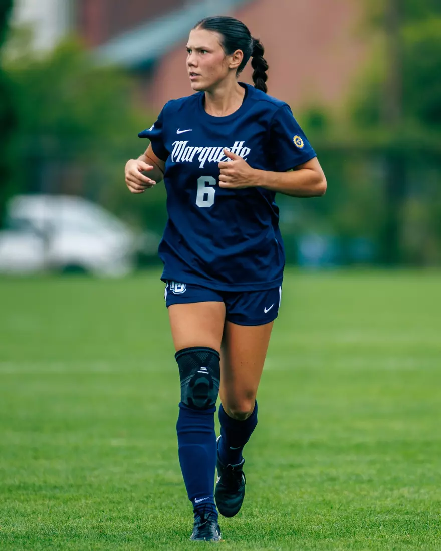 Marquette Women's Soccer tied Kansas City 1-1 on Sunday, August 18, 2024 at Valley Fields in MIlwaukee, Wisconsin.