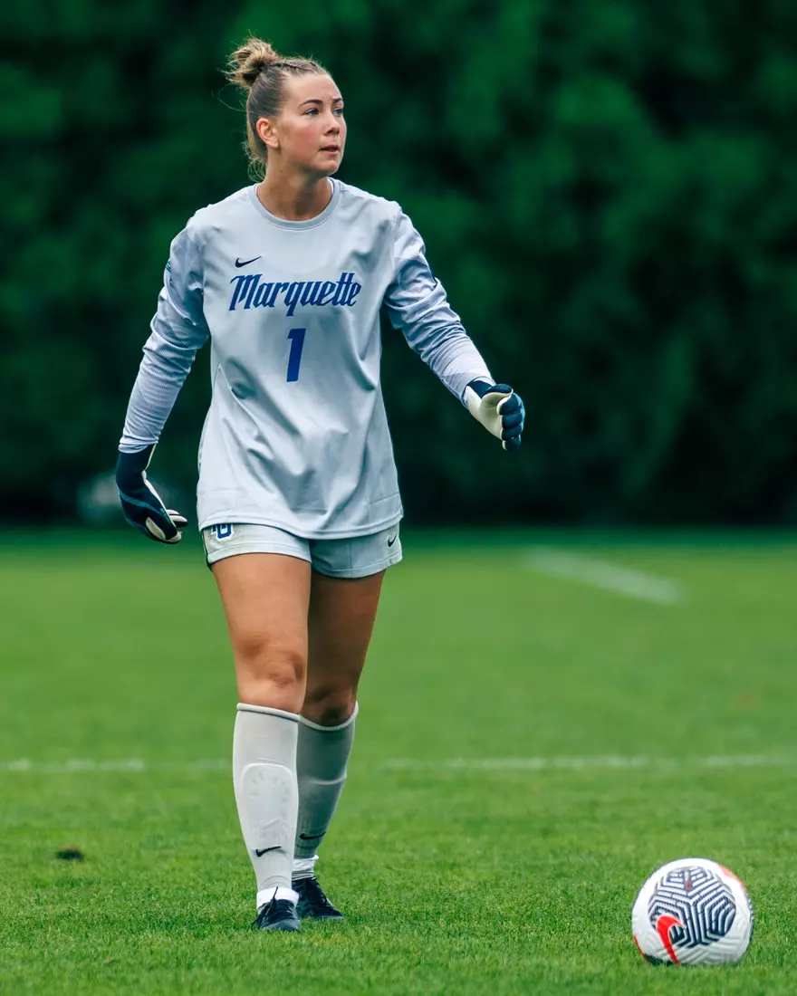 Marquette Women's Soccer tied Kansas City 1-1 on Sunday, August 18, 2024 at Valley Fields in MIlwaukee, Wisconsin.