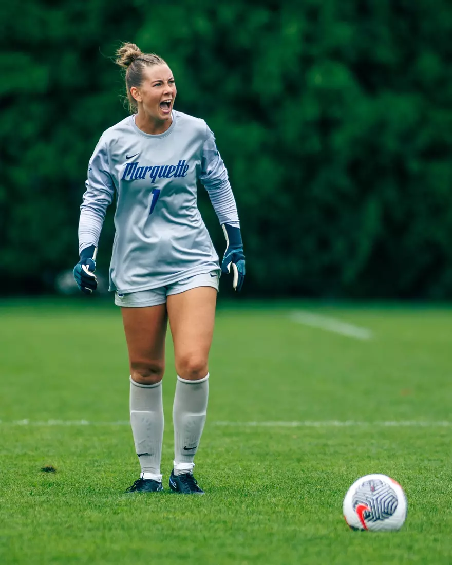 Marquette Women's Soccer tied Kansas City 1-1 on Sunday, August 18, 2024 at Valley Fields in MIlwaukee, Wisconsin.