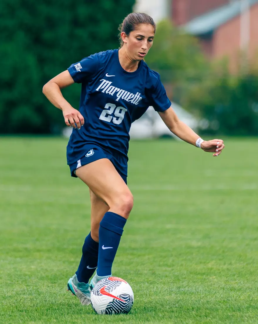 Marquette Women's Soccer tied Kansas City 1-1 on Sunday, August 18, 2024 at Valley Fields in MIlwaukee, Wisconsin.