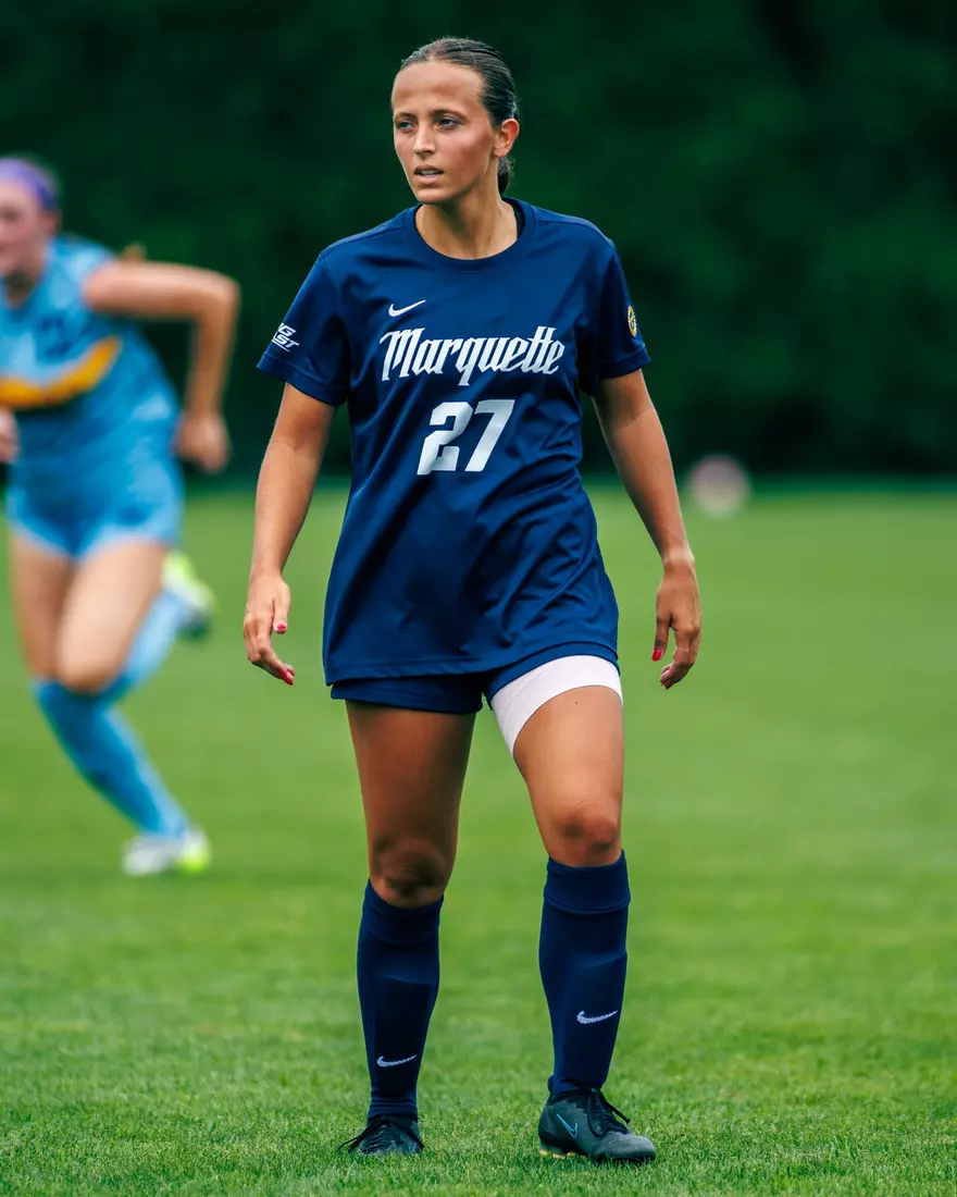 Marquette Women's Soccer tied Kansas City 1-1 on Sunday, August 18, 2024 at Valley Fields in MIlwaukee, Wisconsin.