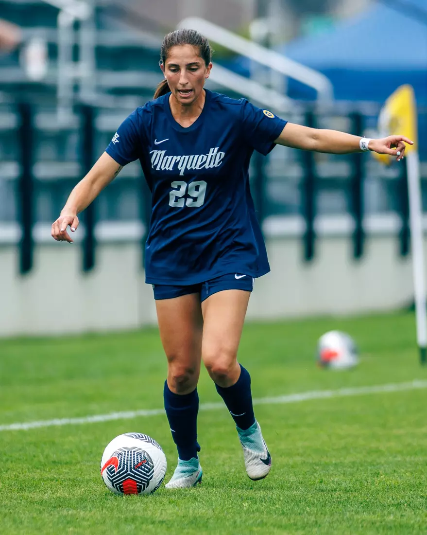 Marquette Women's Soccer tied Kansas City 1-1 on Sunday, August 18, 2024 at Valley Fields in MIlwaukee, Wisconsin.