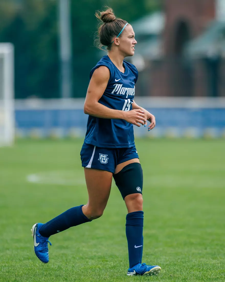 Marquette Women's Soccer tied Kansas City 1-1 on Sunday, August 18, 2024 at Valley Fields in MIlwaukee, Wisconsin.