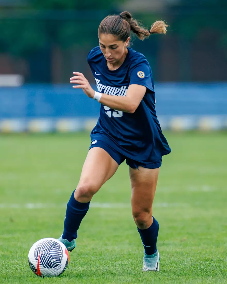 Marquette Women's Soccer tied Kansas City 1-1 on Sunday, August 18, 2024 at Valley Fields in MIlwaukee, Wisconsin.