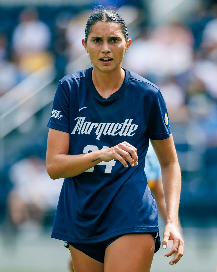 Marquette Women's Soccer tied Kansas City 1-1 on Sunday, August 18, 2024 at Valley Fields in MIlwaukee, Wisconsin.