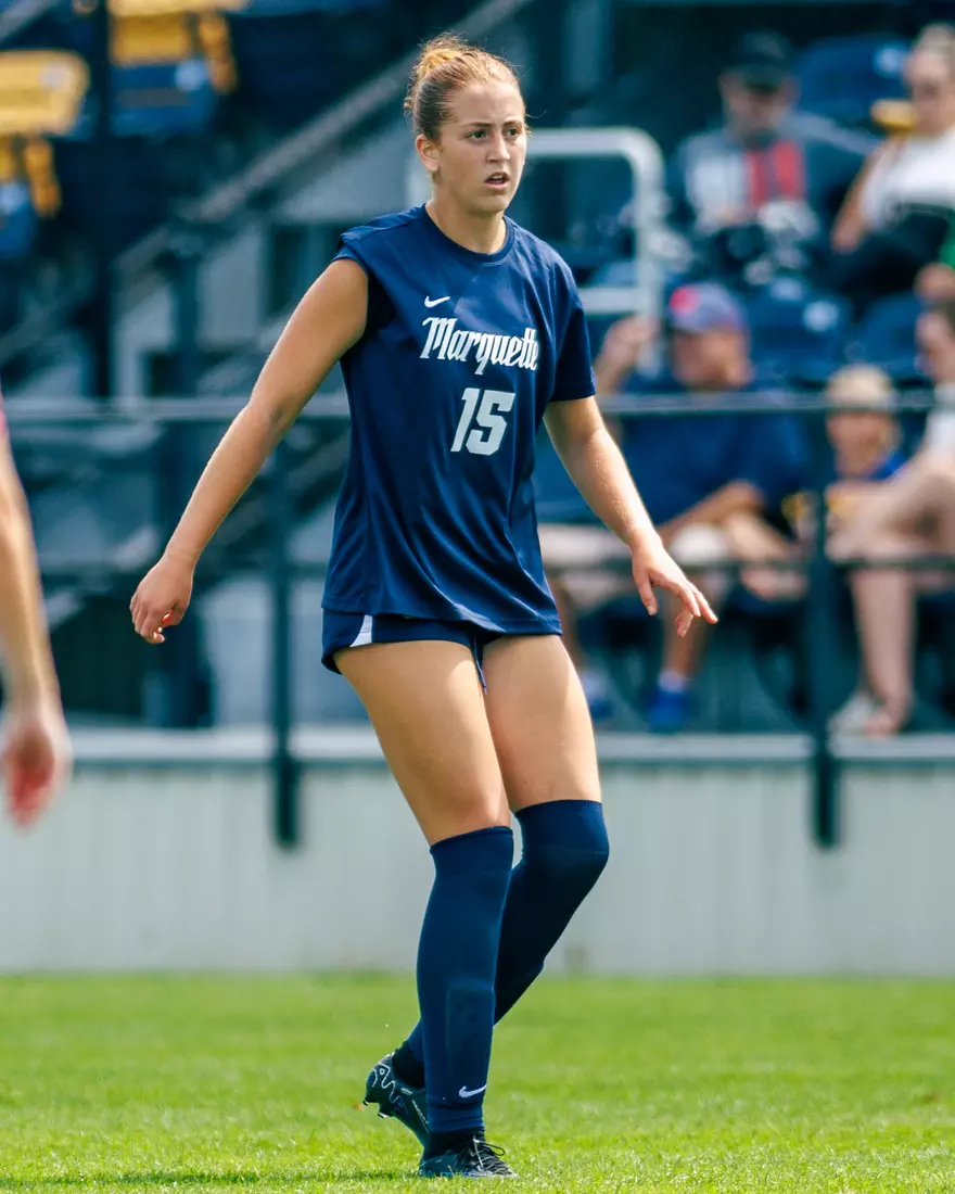 Marquette Women's Soccer tied Kansas City 1-1 on Sunday, August 18, 2024 at Valley Fields in MIlwaukee, Wisconsin.