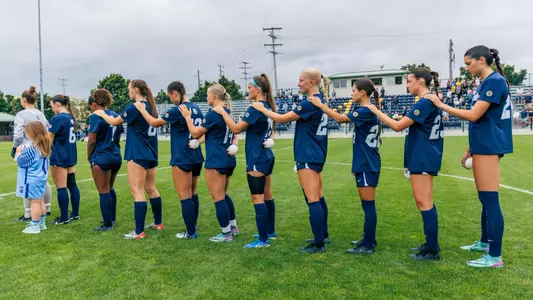 Marquette Women's Soccer tied Kansas City 1-1 on Sunday, August 18, 2024 at Valley Fields in MIlwaukee, Wisconsin.