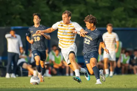 Marquette mens soccer defeats Drexel 2-0 at Valley Fields on August 22, 2024.