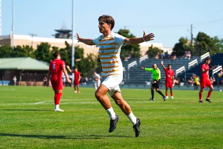 Marquette Mens Soccer defeats Marist 6-1 at Valley Fields on August 25, 2024 in Milwaukee, WI.