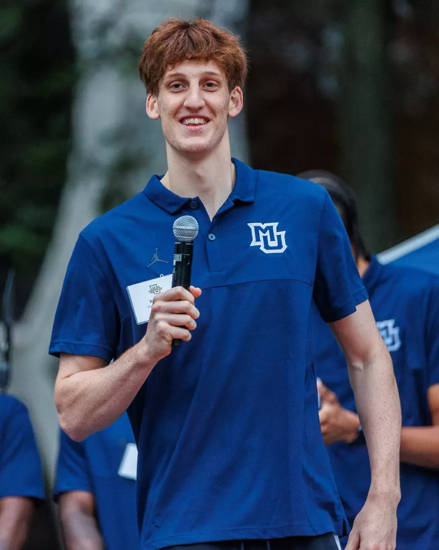 Marquette Athletics Block Party is held in the Central Mall on the campus of Marquette University on Wednesday, August 28, 2024 in Milwaukee, Wisconsin.