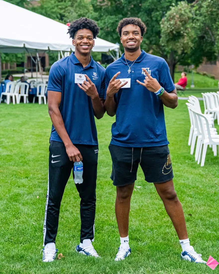 Marquette Athletics Block Party held on Augsut 28th, 2024 in the central mall at Marquette Univeristy in Milwaukee, WI.