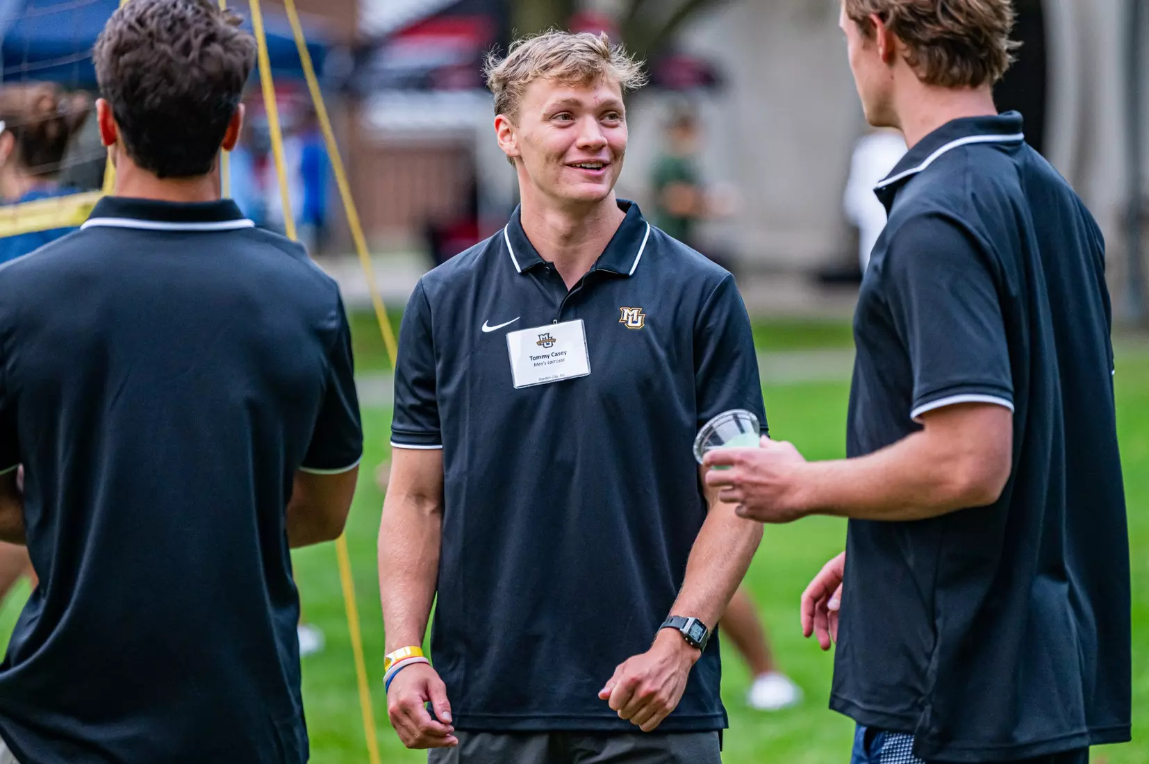Marquette Athletics Block Party held on Augsut 28th, 2024 in the central mall at Marquette Univeristy in Milwaukee, WI.